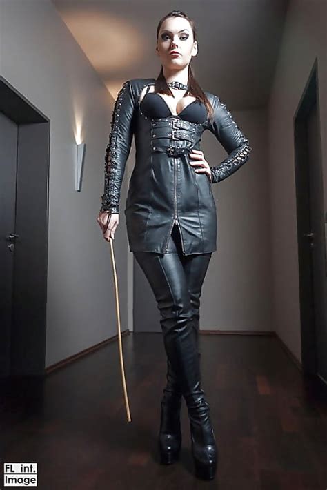 Favorite Latex Leather Femdom Boots Fetish Photo