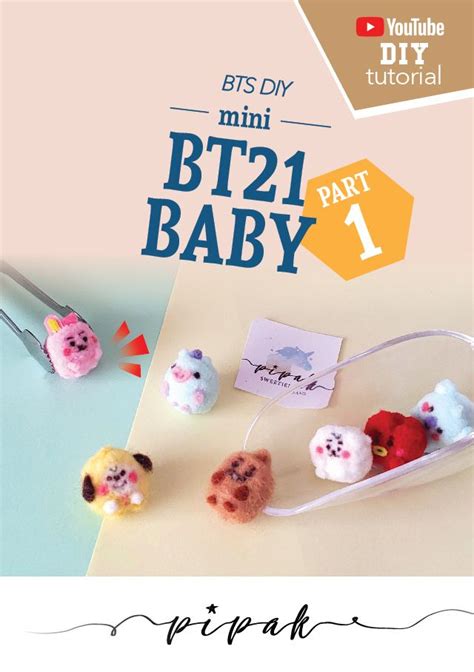 Diy Mini Bt21 Baby Set Create Your Own Adorable Bt21 Figures