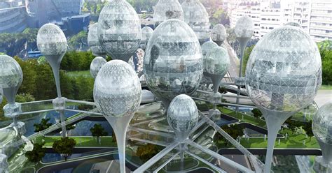 Planning Korea Depicts Futuristic Egg Shaped Towers For Paris