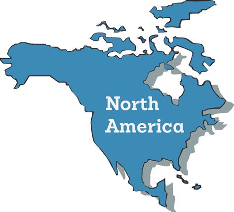 North America Maps | Geografia, America do norte, América