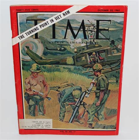Vietnam War Issue Time Magazine October 22 1965