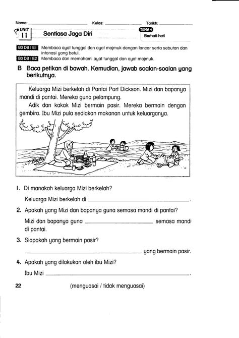 It is better to write your essay following apa style. Bina Ayat Latihan Bahasa Melayu Tahun 4 Penulisan Dengan ...
