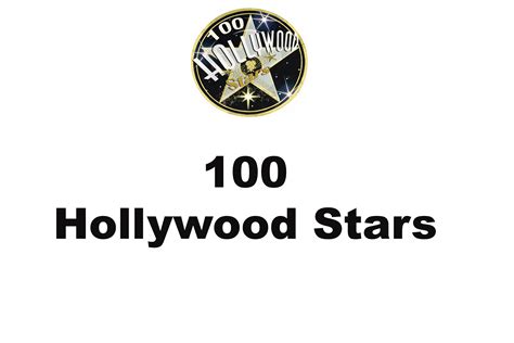 100 Hollywood Stars 2017