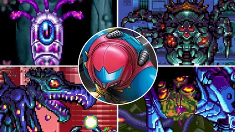 Metroid Fusion Gba All Bosses No Damage Youtube