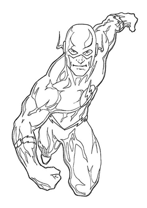 7 Flash 868×1228 Superhero Coloring Pages Avengers Coloring