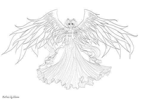 Angel Wings Drawing Outline At Getdrawings Free Download