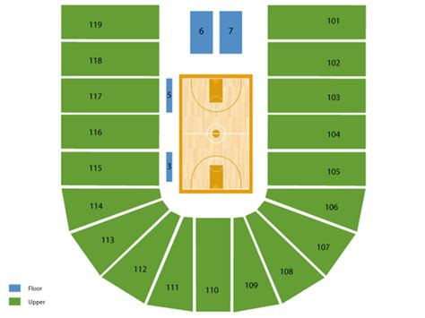 Orleans Arena Seating Chart And Events In Las Vegas Nv