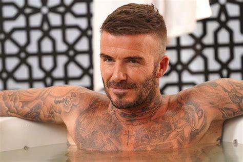 David Beckham Reflected On His Love For His 88 Tattoos In Cut Scene