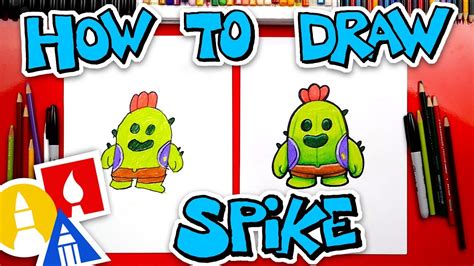 Spikes from the cactus grenade fly in a curving motion, making it easier to hit targets. How To Draw Spike From Brawl Stars - YouTube