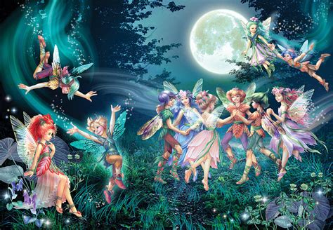 Fairies And Elves Dancing Photograph By Mgl Meiklejohn Graphics