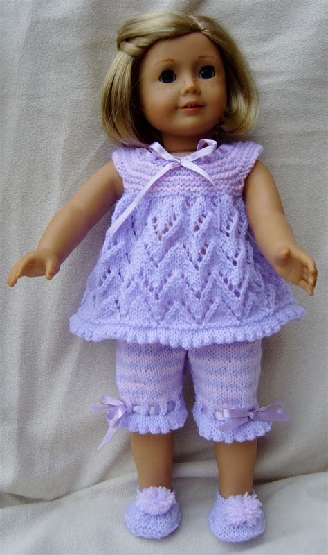 free knitting patterns for dolls clothes there s a dress jacket and matching socks we