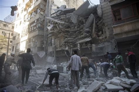 Russias Brutal Bombing Of Aleppo May Be Calculated And It May Be Working The New York Times