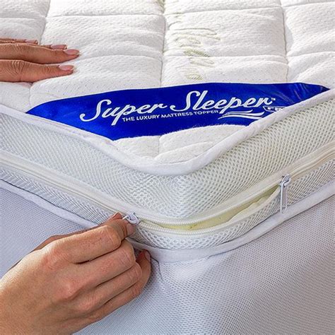 Super Sleeper Pro Mattress Topper Make Your Old Bed Feel Like New