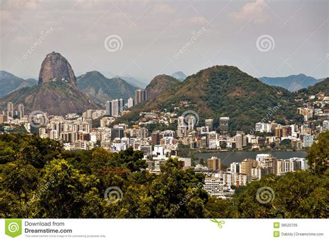 Skyline Rio De Janeiro Brazil Royalty Free Stock Images