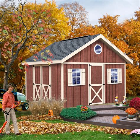 Best Barns Fairview1212 12 X 12 Fairview Wood Storage Shed Kit