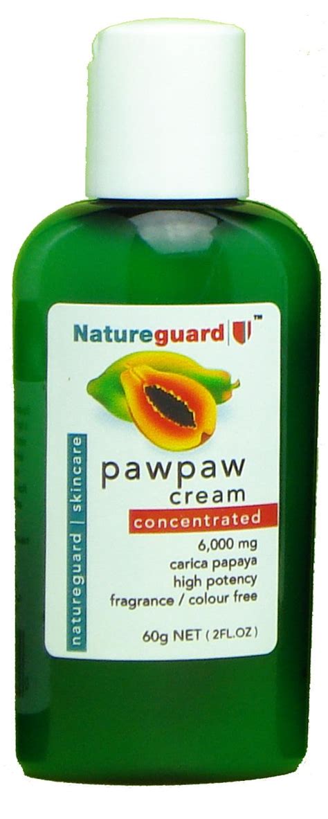 paw paw cream 2 oz 60ml carica papaya 6000mg body gels and creams beauty