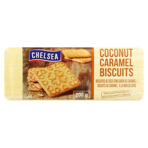 Chelsea Coconut Caramel Biscuits 200g Biscuits Biscuits Cookies