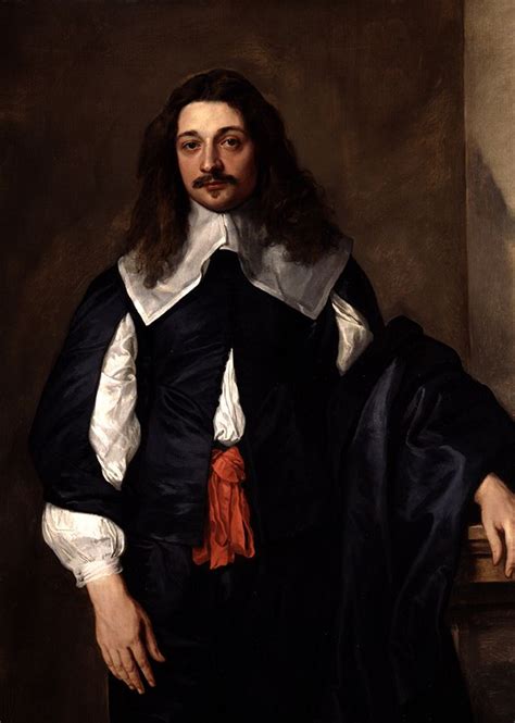 Portrait Of An Unknown Gentleman C1630 By Sir Anthony Van Dyck 1599