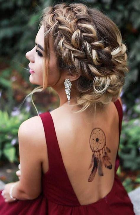 Need a cool new hairstyle to wear for prom season? #longhairstylesupdo in 2020 | Thick hair styles, Hair ...