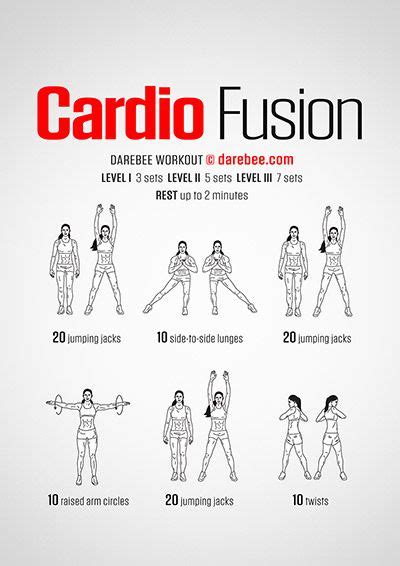 Darebee Workouts Darbee Workout Cardio Workout Plan Hiit Workout