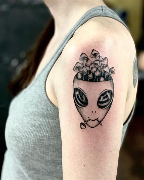 Updated 50 Out Of This World Alien Tattoos August 2020
