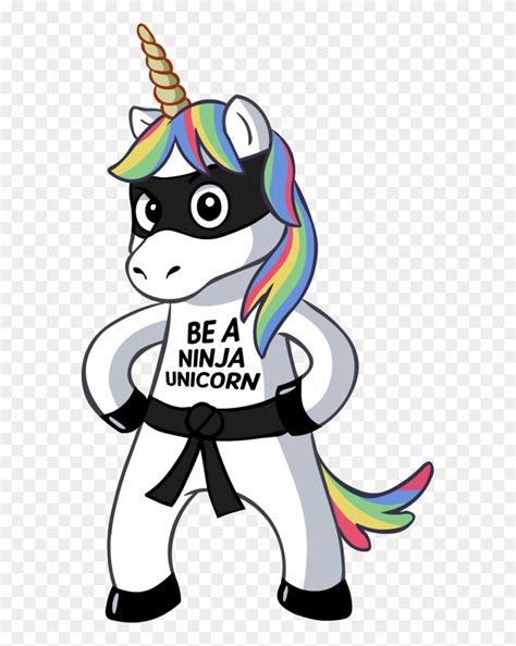 Download Whats All This Ninja Unicorn Business Clipart 3070285