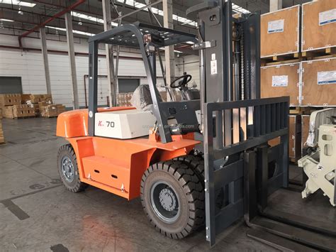 Heli Diesel Forklift Cpcd70 7ton Diesel Automatic Forklift In Saudi
