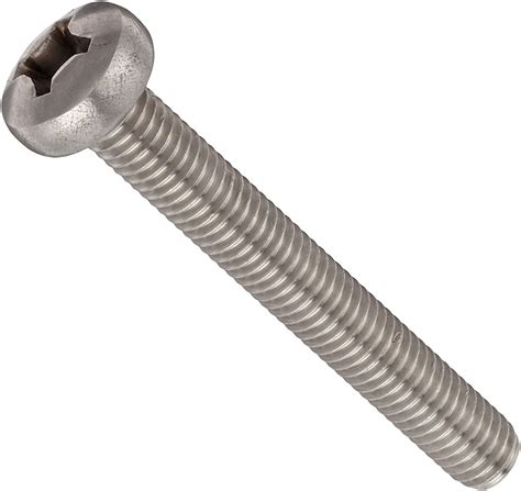 Phillips Drive Partially Threaded 18 8 Stainless Steel Machine Screw