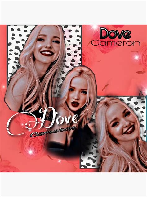 Dove Cameron Sticker For Sale By Prettydesign24 Redbubble