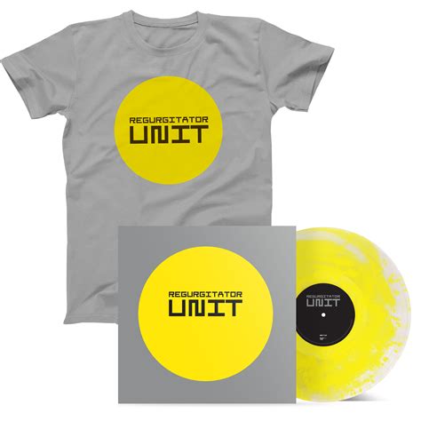 Unit 25th Anniversary Edition Egg Yolk Swirl Vinyl T Shirt Bundle