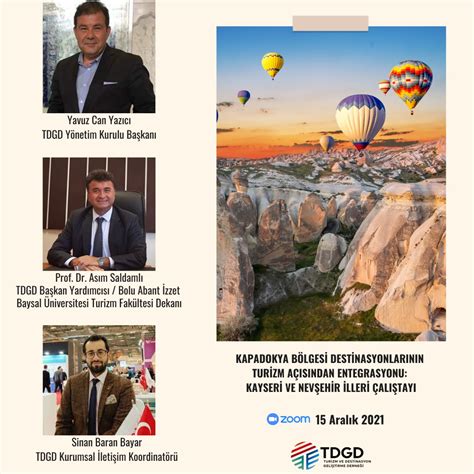 TDGD üç üyesi ile birlikte Kapadokya Çalıştayına konuşmacı olarak davet