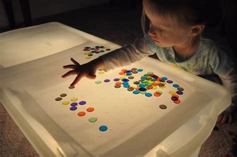 How To Make The Easiest Diy Light Table Activities Diy Light Table