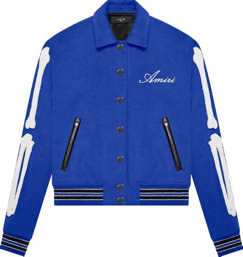 Amiri Bones Varsity Jacket Ubicaciondepersonascdmxgobmx