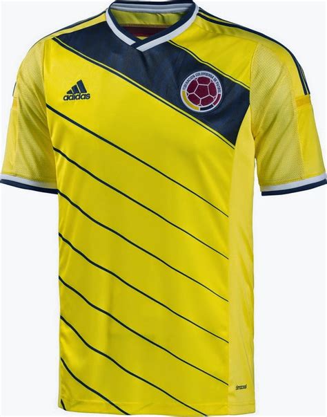 The colombia national football team (spanish: los fans de fútbol: Nueva camisetas de futbol del Colombia ...