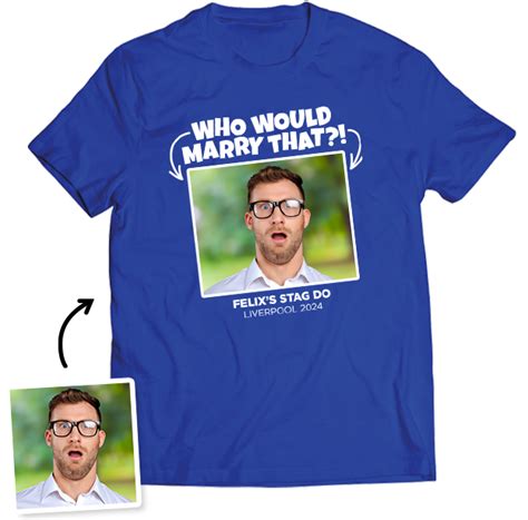 Embarrassment Print Personalised Stag Do T Shirt From £999 48 Hour Print And Dispatch Last