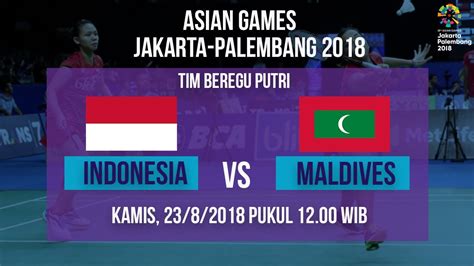 Final badminton ganda putri indonesia vs thailand sea games 2019подробнее. Jadwal Live Semifinal Bulutangkis Ganda Putri Indonesia Vs Maldives di Asian Games 2018 - YouTube