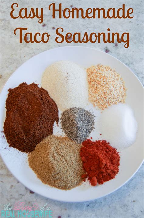 easy homemade taco seasoning i make a big batch to keep in the pantry and will never do store