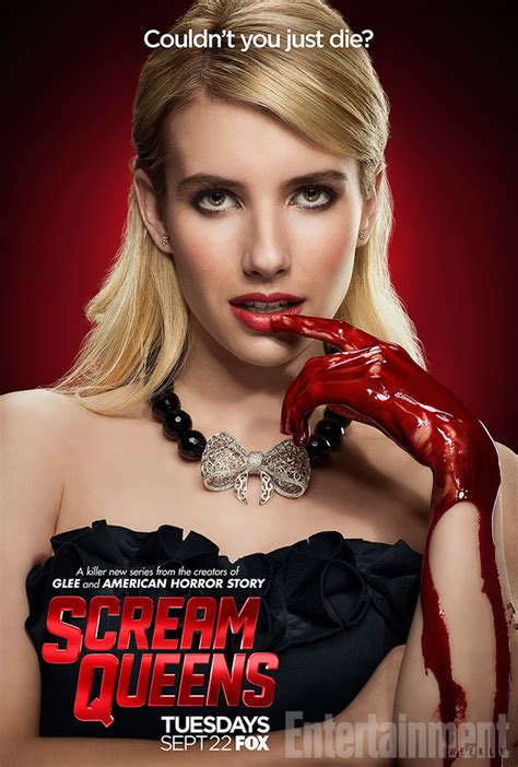 Scream Queens Season 1 Character Posters Feature Nick Jonas Lea