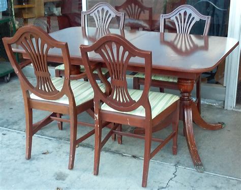 These will typically sell higher in an antique shop or private sale compared to an auction. UHURU FURNITURE & COLLECTIBLES: SOLD Duncan Phyfe Dining ...