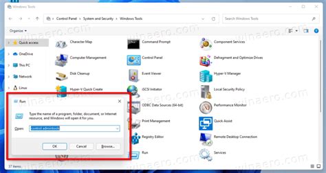 How To Open Windows Tools In Windows 11