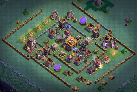 Clash Of Clans Builder Base - 16+ Best Builder Hall 7 Base 2019 (*NEW*) | Anti 1 Stars | 5000+