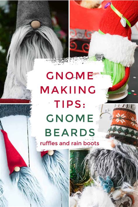 Learn How To Make A Gnome Beard Gnomes Diy Gnomes Gnomes Crafts