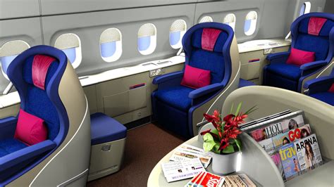 Malaysian Airlines First Class Airplane Interior
