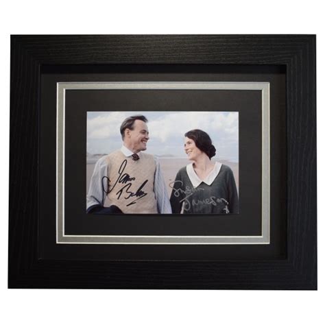 James Bolam And Susan Jameson Signed 10x8 Framed Photo Autograph When