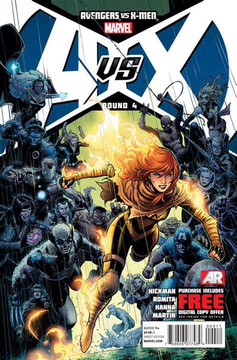 Avengers Vs X Men 4 Cover By Jim Cheung Comic Art Community Gallery