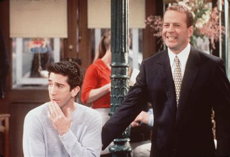Did Bruce Willis Guest Star On Friends Because He Lost A Bet To Matthew