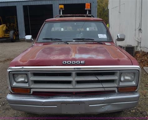 1989 Dodge D250 Utility Truck In Sedgwick Ks Item K4905 Sold