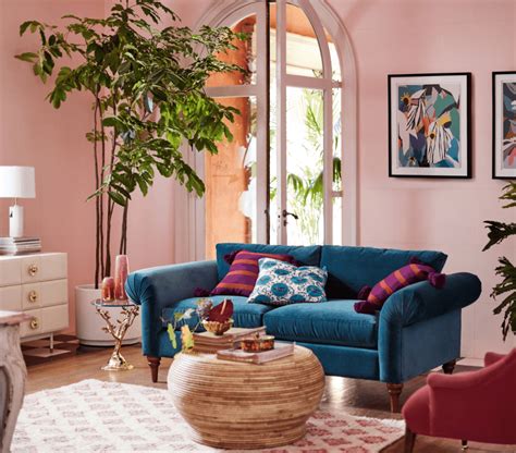 32 Awe Inspiring Collections Of Pink Living Room Furniture Concept