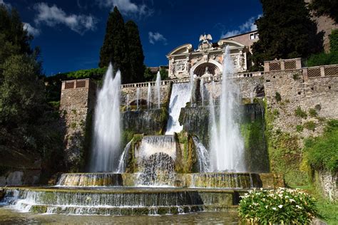 The Fountain Of Neptune Tivoli Villa Deste