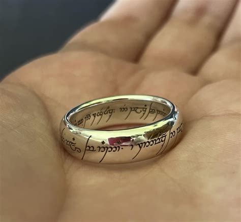 A Replica Of The New Ring From The Creators Of The Original One Ring